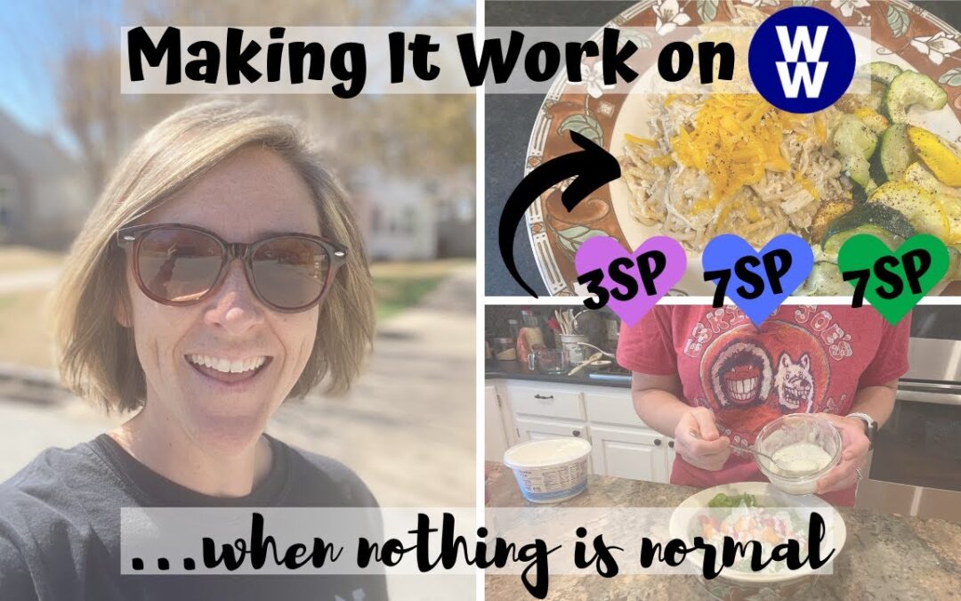 WHAT I ATE ON MYWW // EASY, 3SP CHICKEN SPAGHETTI // STICKING TO THE PLAN