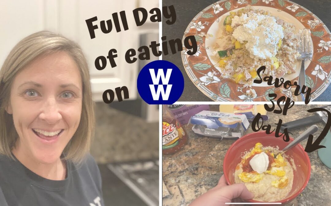 WHAT I EAT TO LOSE WEIGHT ON WW // GETTING CREATIVE USING WHAT WE HAVE