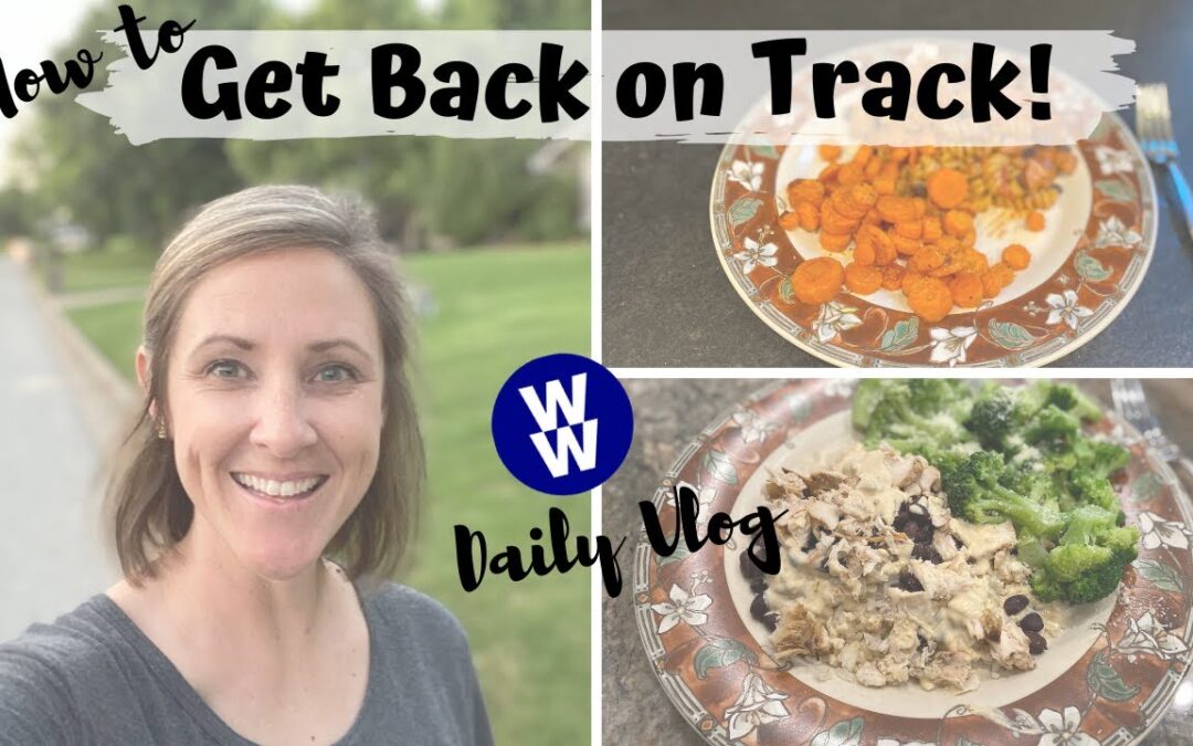 GETTING BACK ON TRACK // MYWW DAILY VLOG // WEIGHT WATCHERS