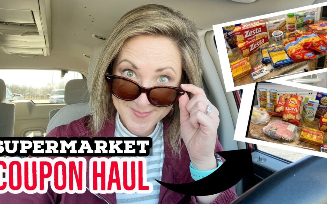 GROCERY STORE COUPON HAUL // HOW TO SAVE MONEY ON GROCERIES