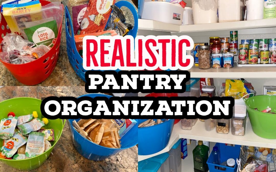 BIG PANTRY ORGANIZATION // DECLUTTER AND CLEAN WITH ME
