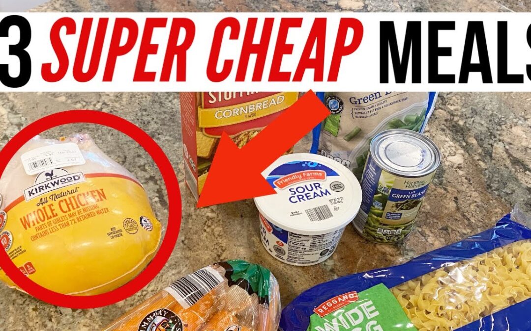 ⭐️BEST EXTREME BUDGET FAMILY MEALS // $3 DINNERS // ALDI EDITION