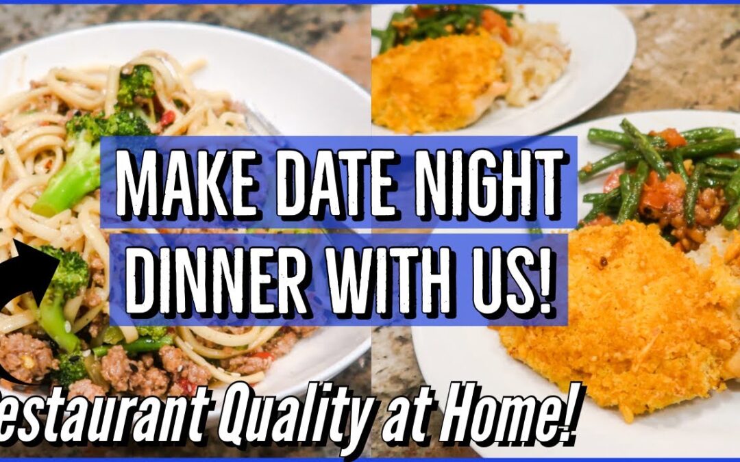 HE MADE *ME* DINNER THIS TIME (NO PEAR PIZZAS) // DINNER PLUS Q&A