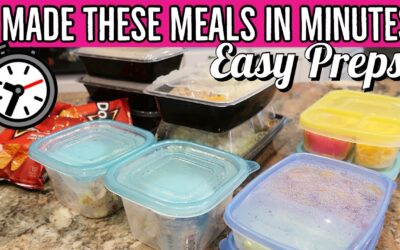 EASY MEALS FOR WHEN YOU HAVE NO TIME // QUICK LUNCH OR DINNER PREPS