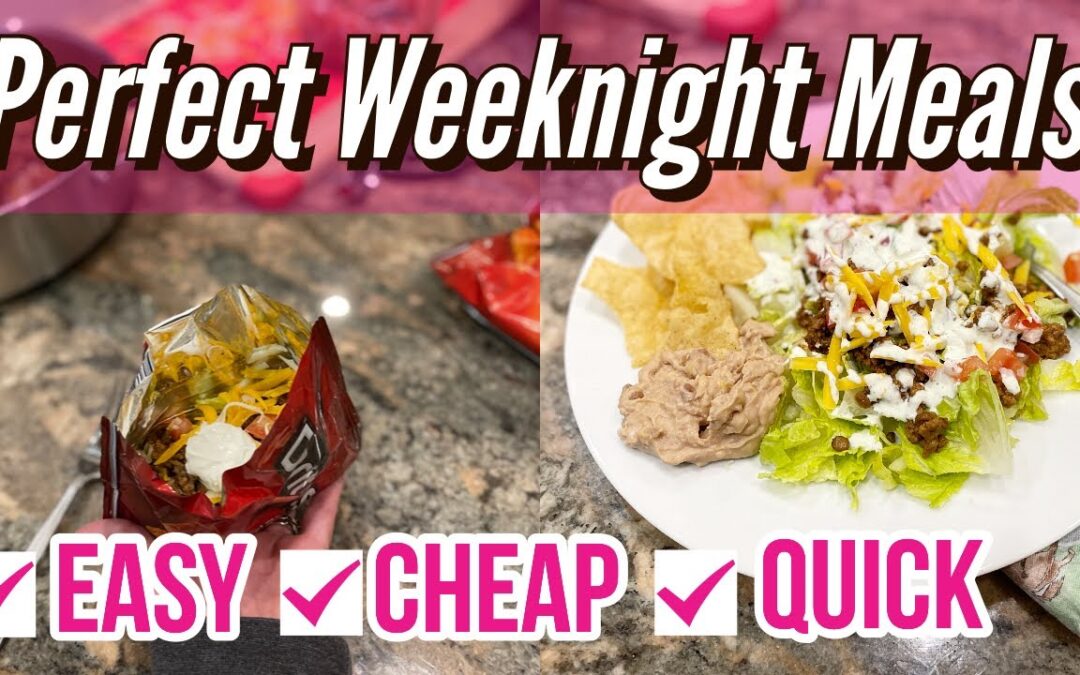 EASY WEEKNIGHT MEAL IDEAS // TACO TUESDAY FAMILY DINNERS