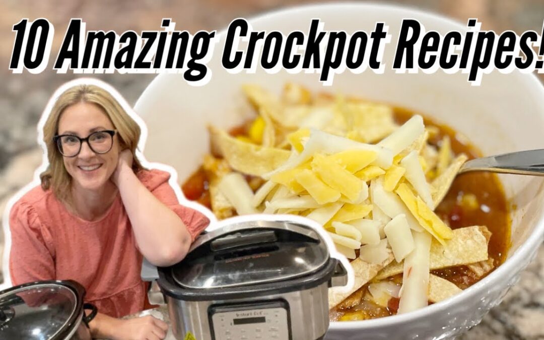EASY CROCKPOT RECIPES for COZY FALL MEALS // WE KEEP MAKING THESE!