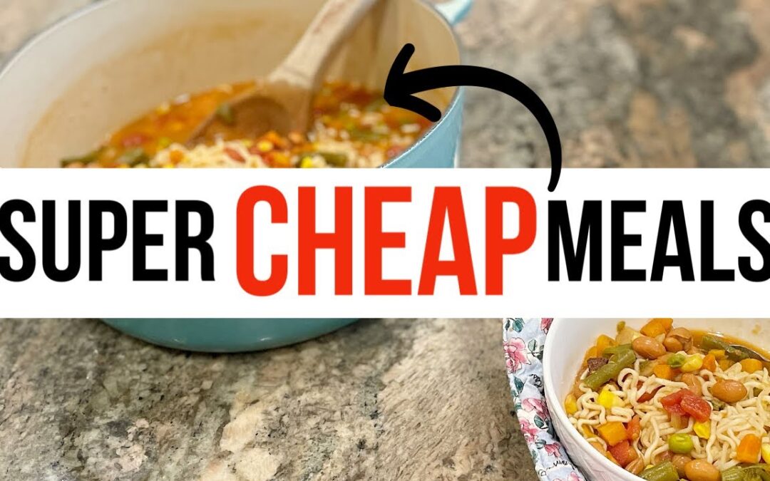 *NEW* EXTREME BUDGET MEALS // SUPER CHEAP MEALS YOU CAN MAKE RIGHT NOW