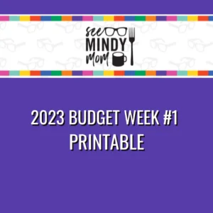 SMM Week of Family Budget Meals #1
