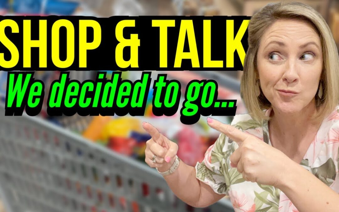 Why We Had to Go | Kitchen Restock at Aldi & Walmart