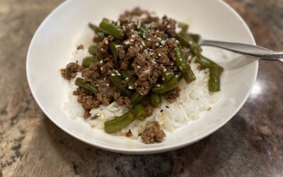 Easy Spicy Beef & Green Beans