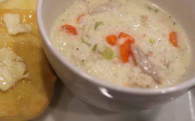 Creamy Chicken & Rice Soup