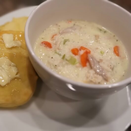 Creamy Chicken & Rice Soup