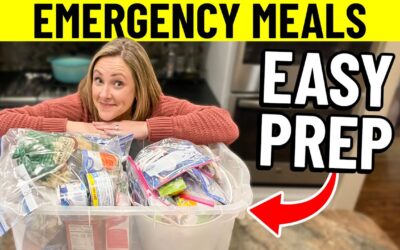 EMERGENCY MEALS from the Pantry, NO FRIDGE REQUIRED!