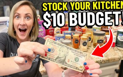 😱 The Ultimate $10 Kitchen Stock Up Plan Anybody Can Do!