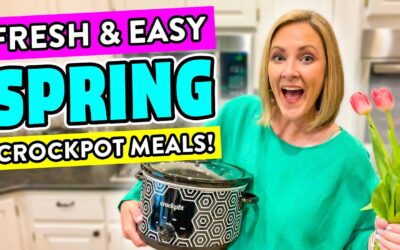 Put these tasty Spring Crockpot Recipes on your menu ASAP! 💐