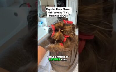Ancient Trick to Refresh 2nd-Day Hair in Minutes (from the 1900’s)
