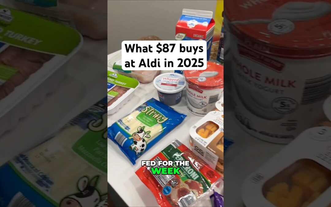 Regular Mom not trying too hard at Aldi…
