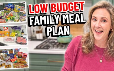 ✨Realistic Grocery Haul + Meal Plan: What My Family Actually Spends on Food