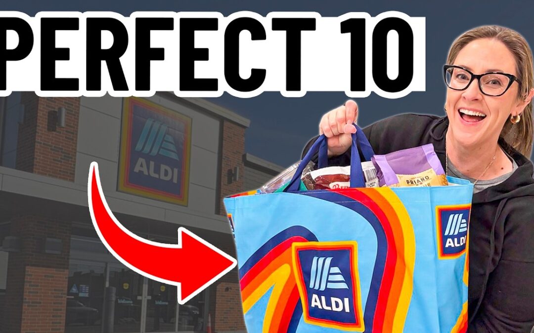 10 UNBEATABLE Deals at ALDI Right Now + $10 Budget Dinner!