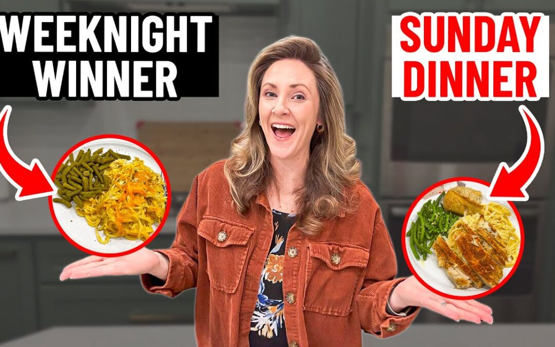 These Family Dinners Never Fail Me | Weeknight Winner/Sunday Dinner 1