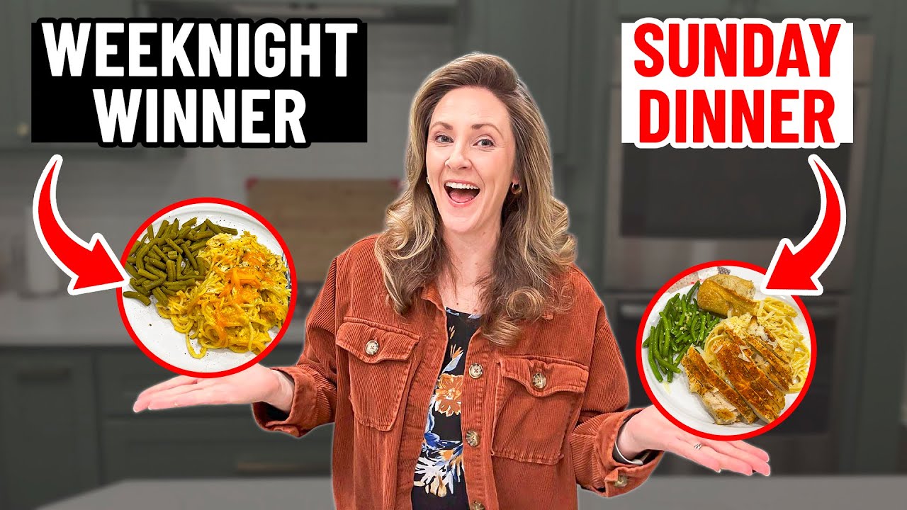 These Family Dinners Never Fail Me | Weeknight Winner/Sunday Dinner 1