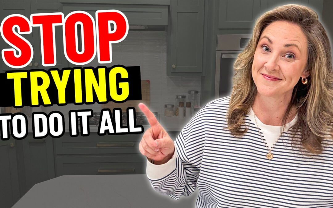 The Dinner & Declutter Mindset You Didn’t Know You Needed | Realistic Middle-Aged Mom
